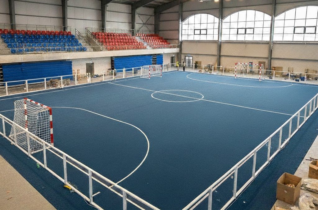 keuntungan pakai kontraktor futsal