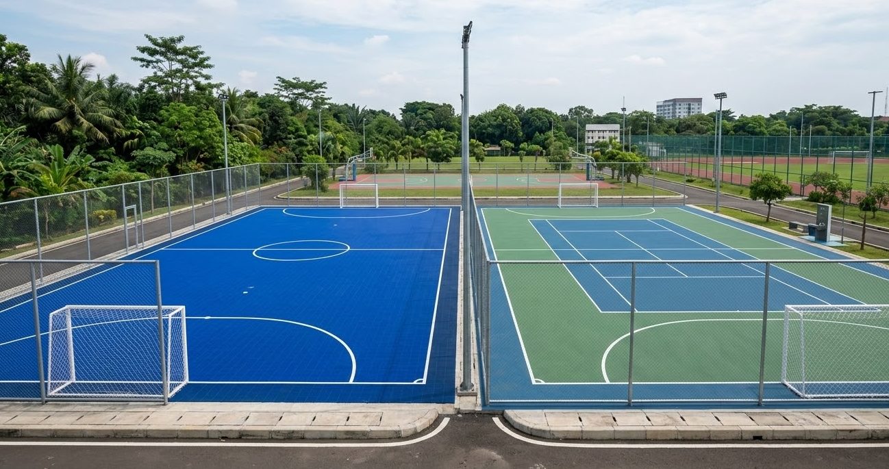 kelebihan dan kekurangan lantai futsal